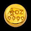 1/2oz ABC Bullion Gold Cast Bar 