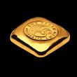 1oz Perth Mint Gold Bar 'Cast' 